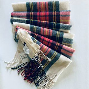 J. CREW Women's Perfect Tartan Plaid Wrap NWT